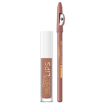 Eveline Oh My Velvet Lips Matt Lip Kit 014
