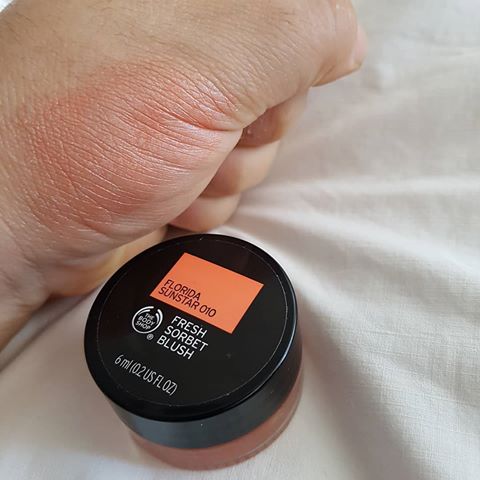 The Body Shop Fresh Sorbet Blush 010 Florida Sunstar 6Ml