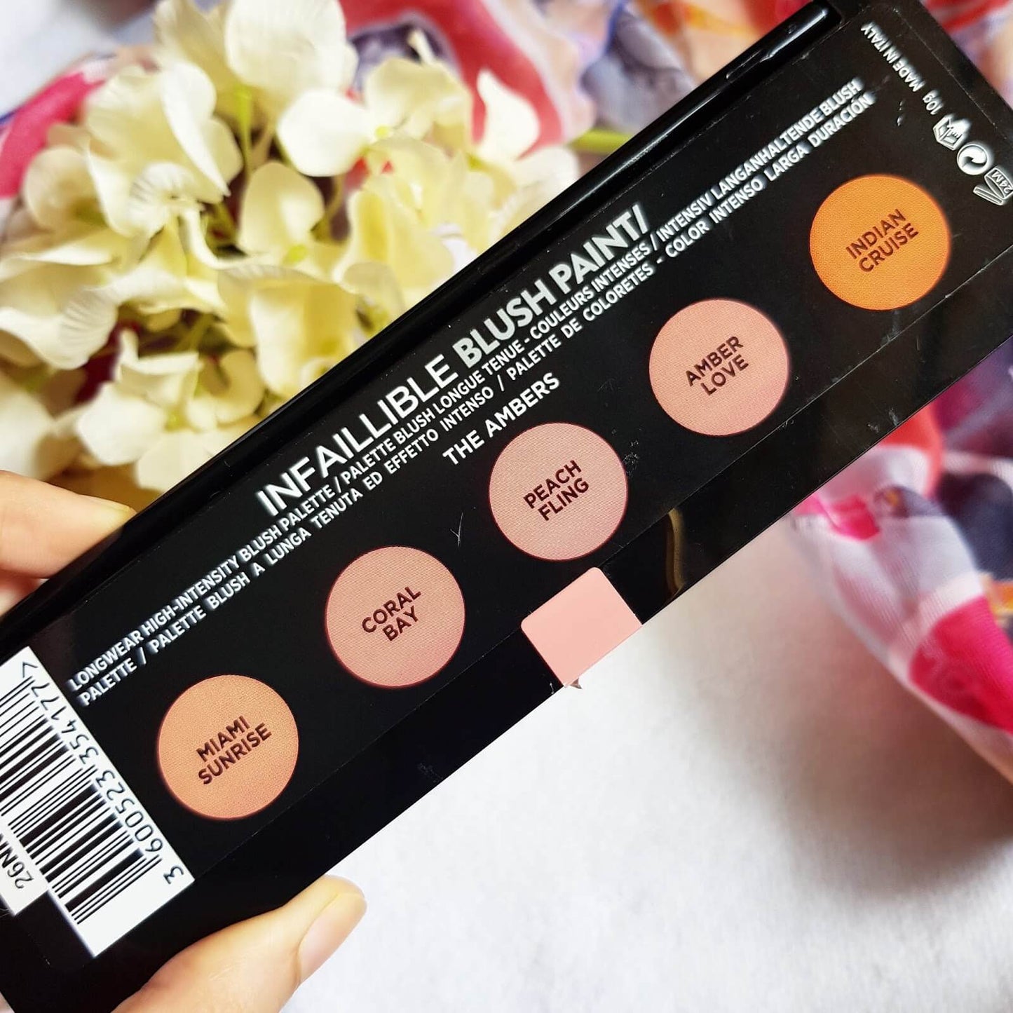 Loreal Infallible Blush Paint Palette 02 Amber