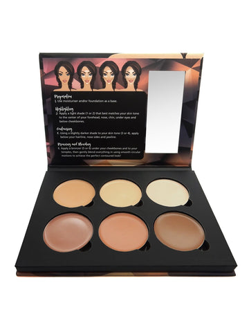 W7 Lift And Sculpt Face Shaping Cream Contour Palette