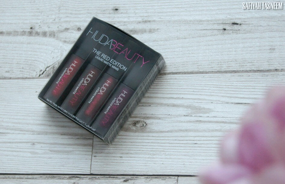 Huda Beauty - Liquid Matte Minis (The Red Edition)