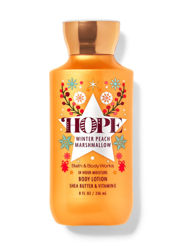 Bath & Body Works Winter Peach Marshmallow Super Smooth Body Lotion 236ml