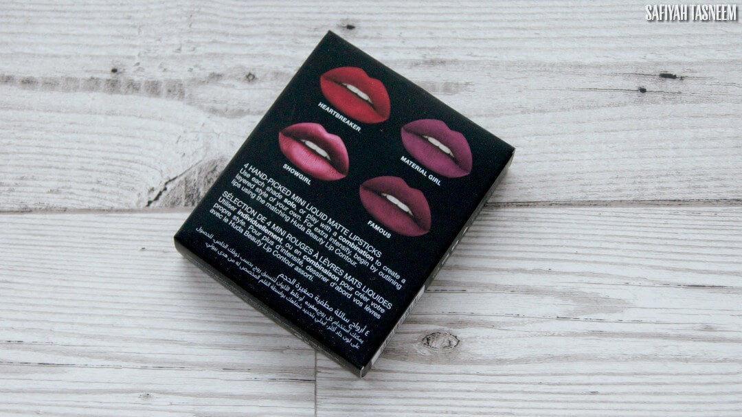 Huda Beauty - Liquid Matte Minis (The Red Edition)