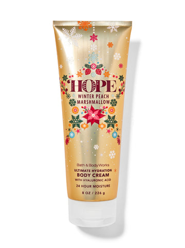 Bath & Body Works Winter Peach Marshmallow Ultimate Hydration Body Cream 226g