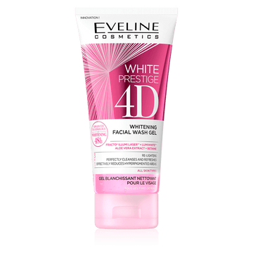 Eveline White Prestige 4D Facial Wash Gel 100ml