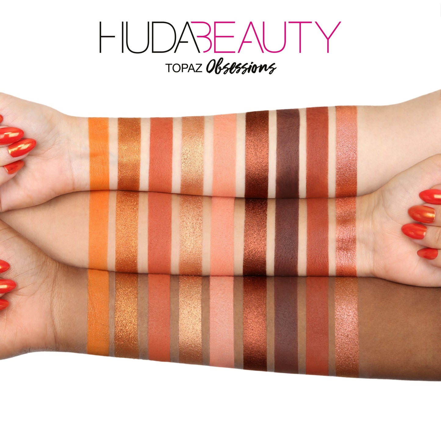 Huda Beauty - Obsessions Eyeshadow Palette Shade (Topaz)