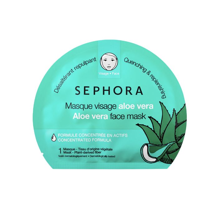 Sephora Aloe Vera Face Mask Quenches and replenishes