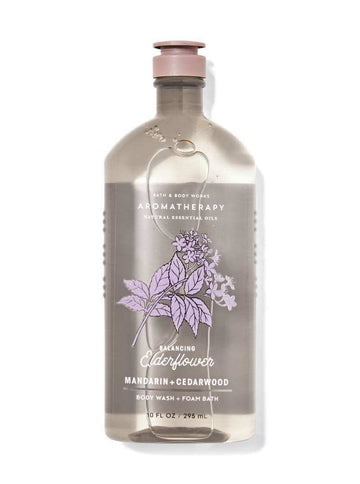 Bath & Body Works Elderflower Body Wash and Foam Wash 295ml