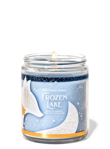 Bath & Body Works Frozen Lake Single Wick Candle