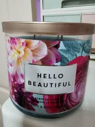 Bath & Body Works Hello Beautiful 3-Wick Candle