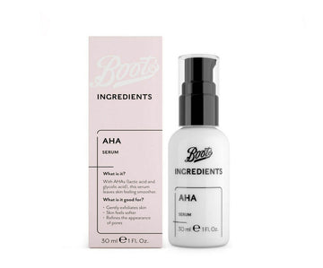 Boots Ingredients Alpha Hydroxy Acid Serum 30ml