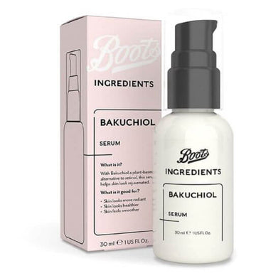 Boots Ingredients Bakuchiol Serum 30ml