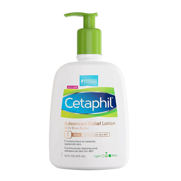 Cetaphil Advanced Relief Lotion With Shea Butter For Dry Sensitive Skin 473ml