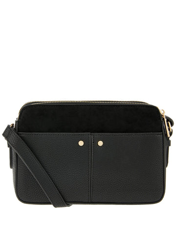 Accessorize Charlotte cross-body bag (Black)