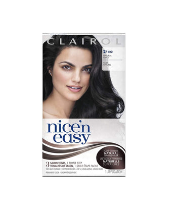 Clairol Nice n Easy Permanent Color 2122 Natural Black