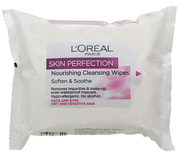 Loreal Paris Skin Perfection Nourishing Cleansing Wipes