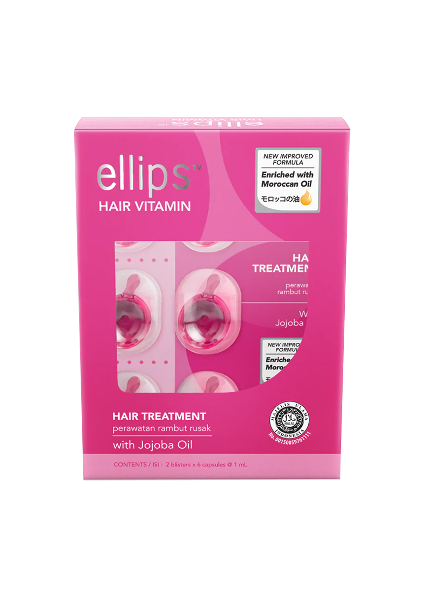 ELLIPS Hair Vitamin Treatment Serum For Damaged Hair 12  Capsules