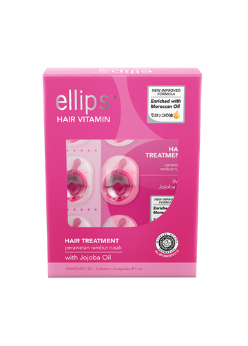 ELLIPS Hair Vitamin Treatment Serum For Damaged Hair 12 Capsules