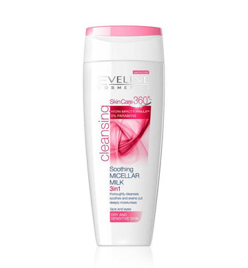 Eveline 360 Soothing Micellar Milk Dry Skin 200ml