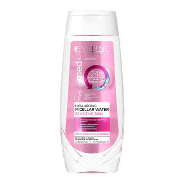 Eveline Facemed+ Hyaluronic 3-In-1 Sensitive Skin Micellar Water Alcohol Free 250ml