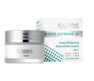 Eveline White Extreme 3D Deep Whitening Night Cream 50ml