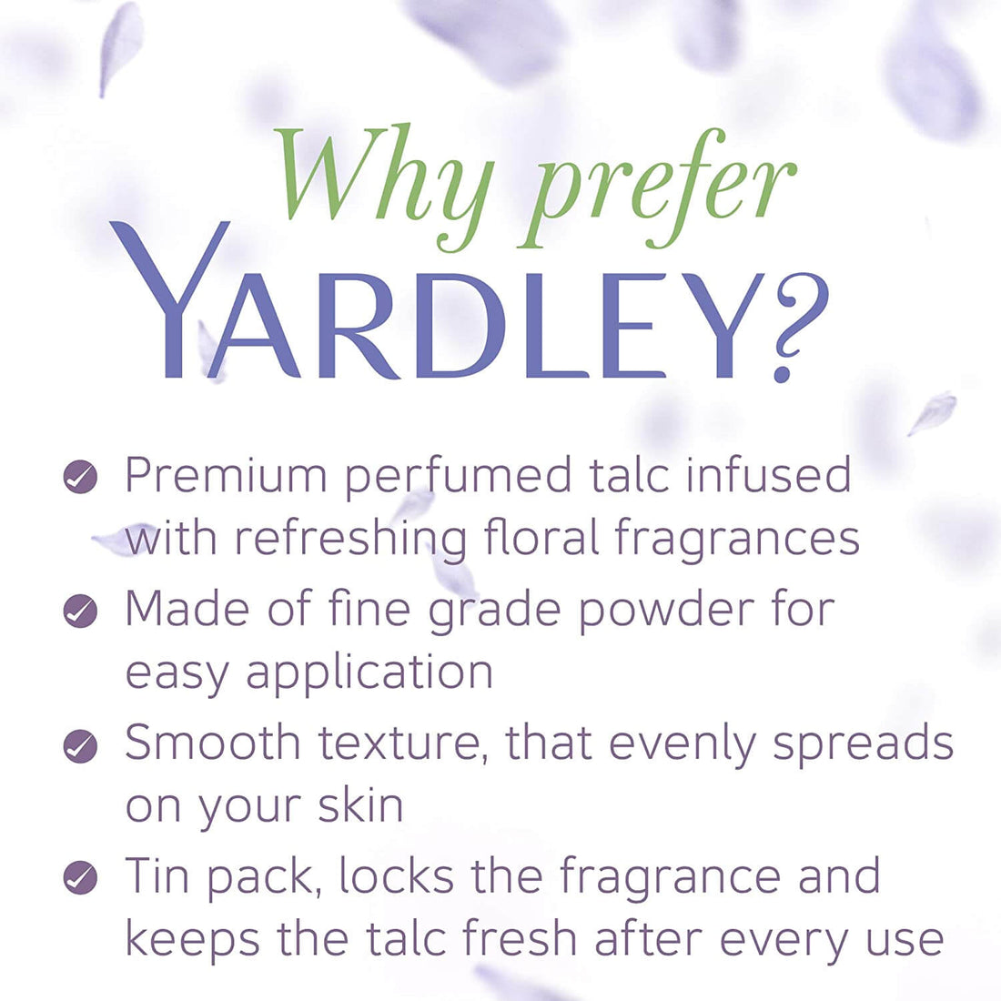 Yardley London English Lavender Talcum Powder 250g