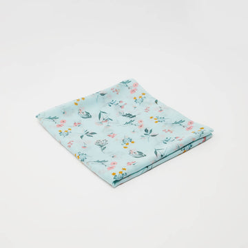 Floral Print Scarf - Green