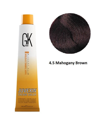 GK Hair Color 4.5 Mahogany Brown 100ml