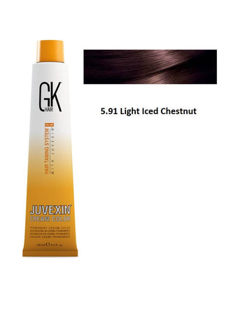 GK Hair Color 5.91 Light Iced Chestnut 100 ml