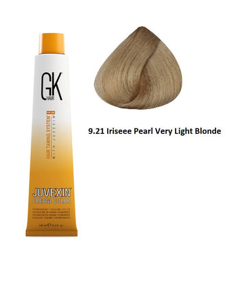 GK Hair Color 9.21 Iriseee Pearl Very Light Blonde 100ml