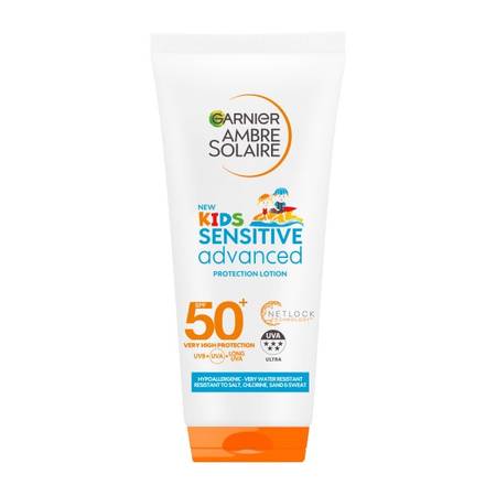 Garnier Ambre Solaire Kids Sensitive Advanced Travel Sun Cream SPF 50+ 200ml