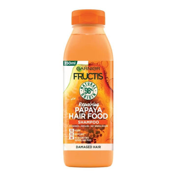 Garnier Fructis Papaya Hair Food Shampoo for Damaged Hair 350 ml