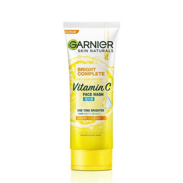 Garnier Skin Naturals Bright Complete Vitamin C Face Wash Scrub 100ml