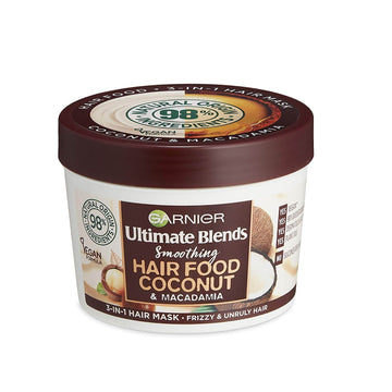 Garnier Ultimate Blends Hair Food Coconut Oil 3-in-1 Frizzy Hair Mask Treatment