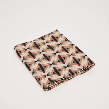 Geometric Print Scarf - Multicolour