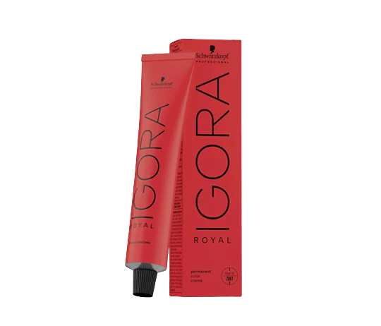 Igora Royal Hair Color - 6.68 Dark Blonde Auburn Red