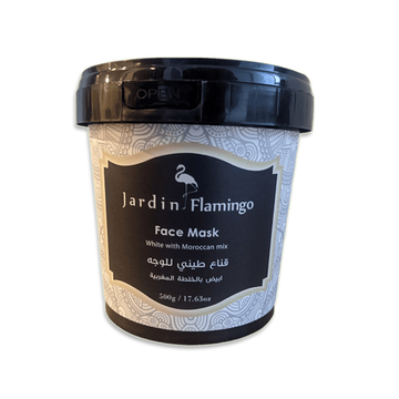 Jardin Flamingo White Mask With Moroccan Mix 500g