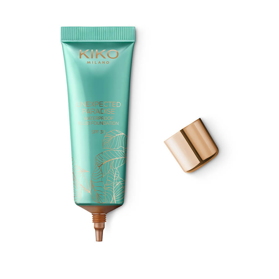 Kiko Milano Unexpected Paradise Waterproof Fluid Spf30 Foundation 02 Light Beige 25ml