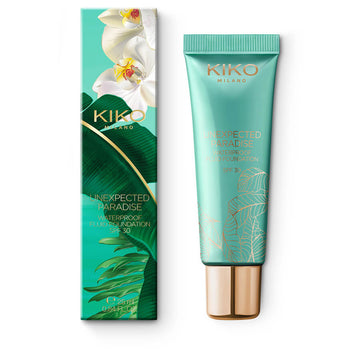 Kiko Milano Unexpected Paradise Waterproof Fluid Spf30 Foundation 02 Light Beige 25ml