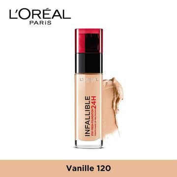 Loreal Paris Infallible 24H Liquid Foundation 120 Vanilla