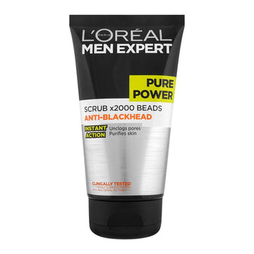 Loreal Paris Men Expert Pure Power Anti-Blackhead Beads Scrub 150ml
