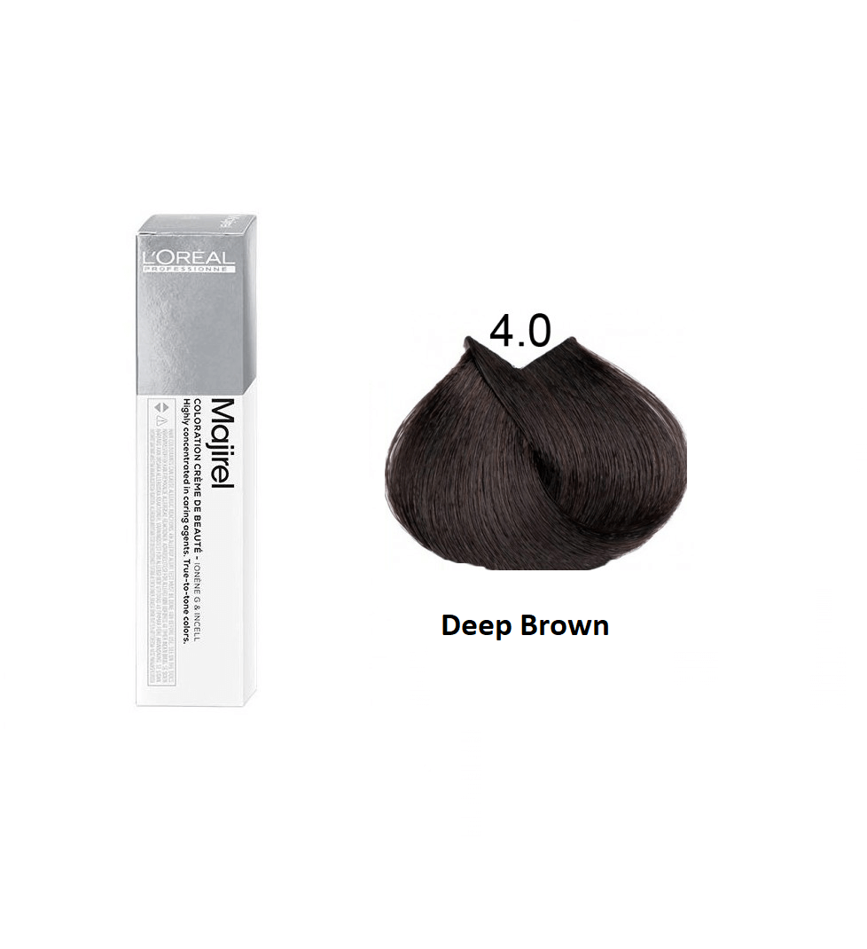 Loreal Professionnel Majirel 4.0 Deep Brown 50ml
