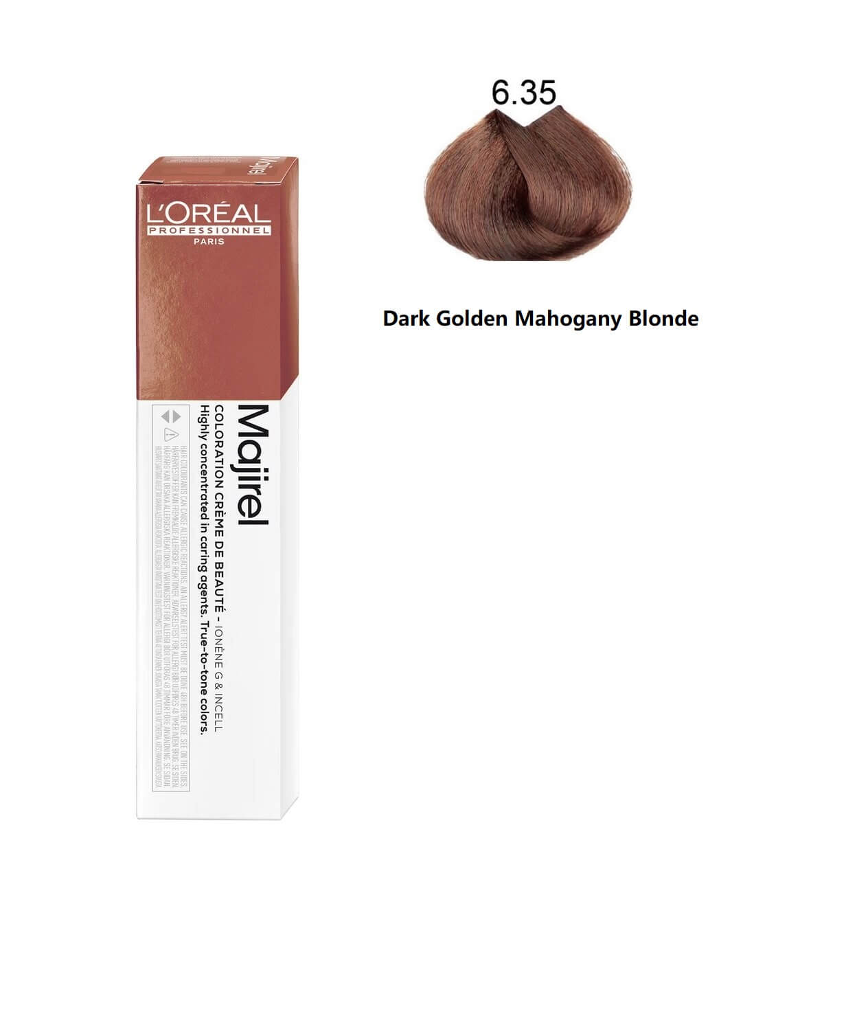 Loreal Professionnel Majirel 6.35 Dark Golden Mahogany Blonde 50Ml