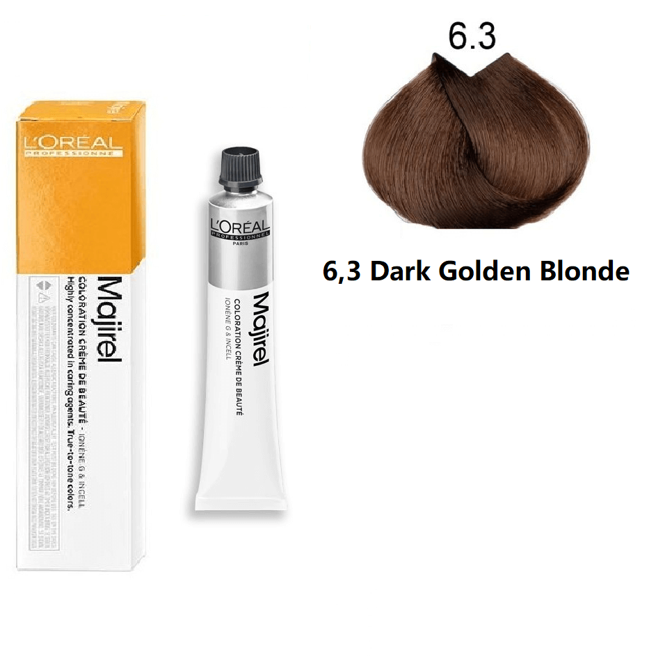 Loreal Professionnel Majirel 6.3 Dark Golden Blonde 50ml