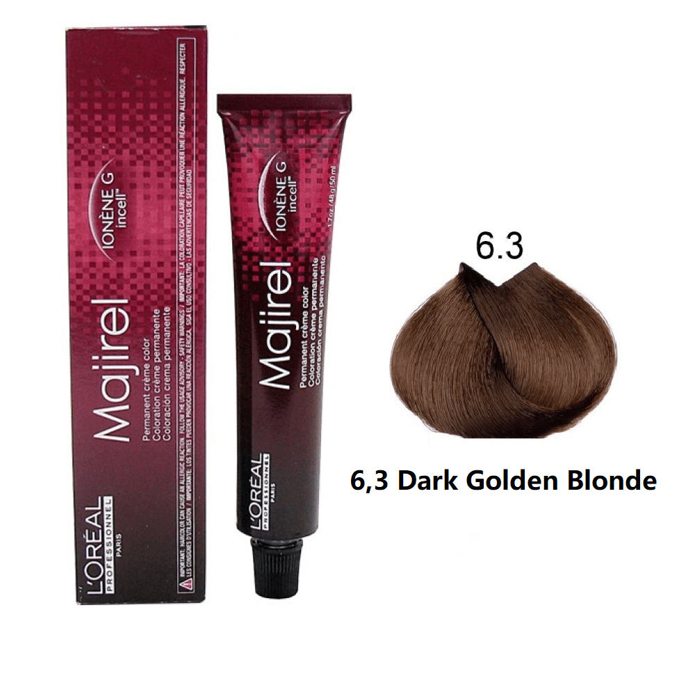 Loreal Professionnel Majirel 6.3 Dark Golden Blonde 50Ml