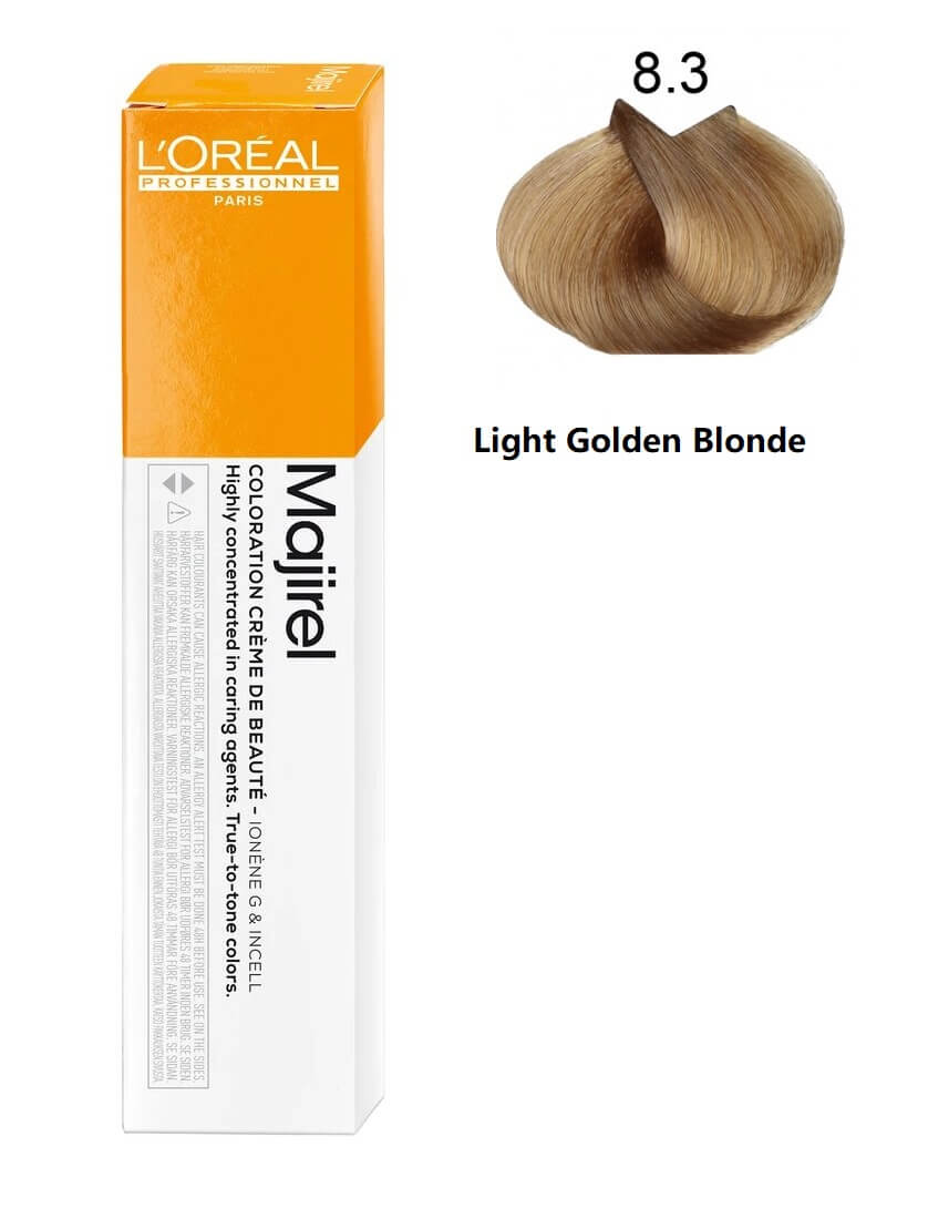 Loreal Professionnel Majirel 8.3 Light Golden Blonde 50ml