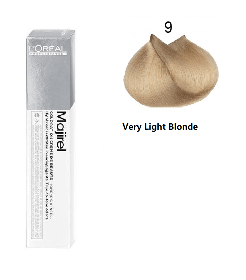 Loreal Professionnel Majirel 9 Very Light Blonde 50Ml