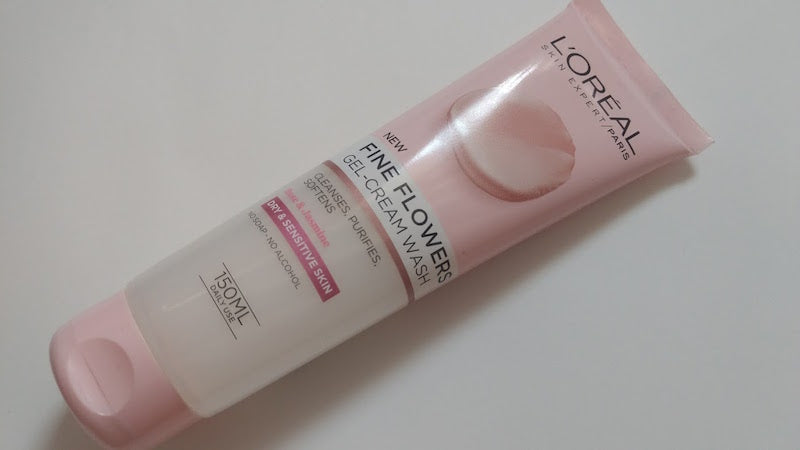 Loreal Paris Fine Flowers Gel Cream Wash Sensitive 150ml