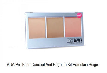 MUA Pro Base Conceal And Brighten Kit Porcelain Beige