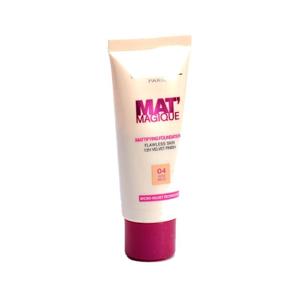 Mat' Magique Mattifying Foundation by L'Oreal Paris 04 Rose Beige
